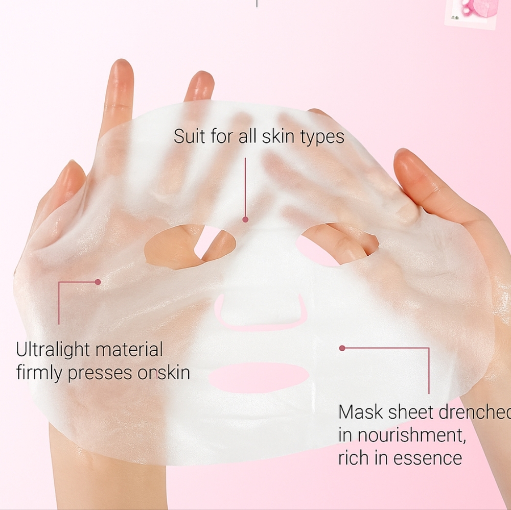 Korean Collagen Firming & Hydrating Sheet Mask Pack Of 10 - Picture 3 of 3
